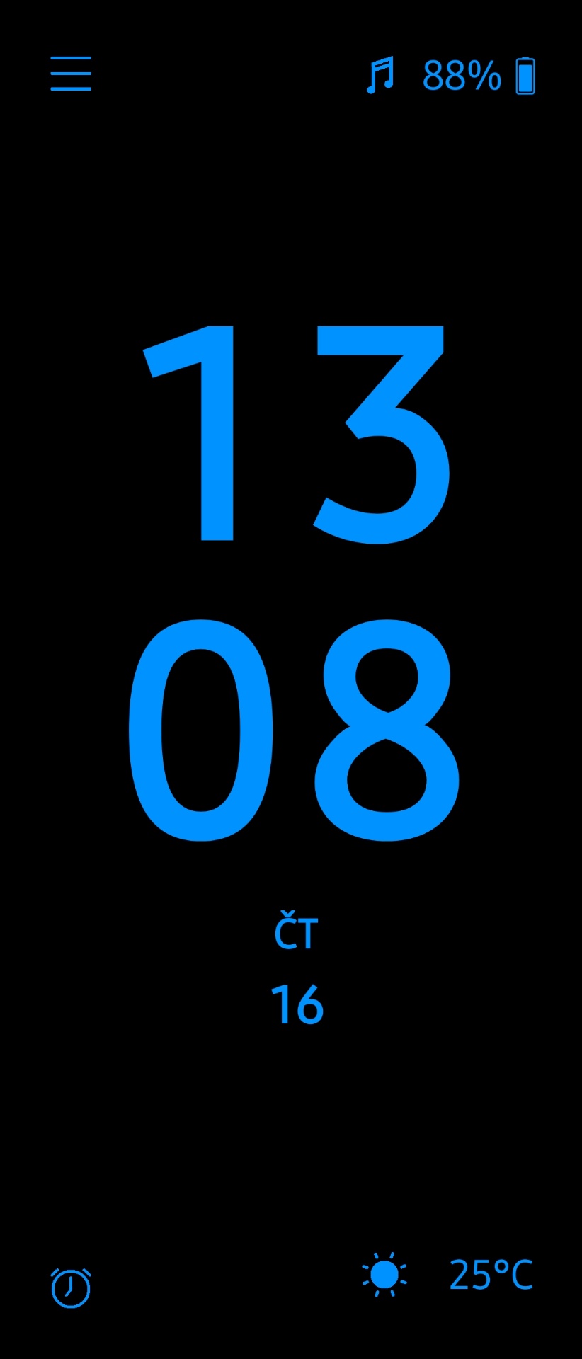 Styl Sans-serif v barvě Modrá